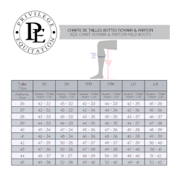 Bottes PRATONI noir Canter Bottes PRATONI noir Canter