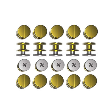 Pacote com 20 rebites e ganchos Scoot Boots Pacote com 20 rebites e ganchos Scoot Boots