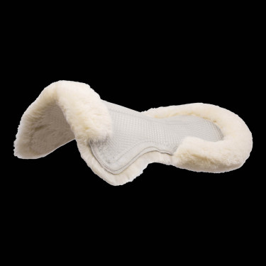 Amortecedor misto Close Contact Acavallo Classic com lã integral Transparente / branco