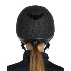 Capacete Back on Track® EQ3 Lynx Microfibra/Strass Capacete Back on Track® EQ3 Lynx Microfibra/Strass