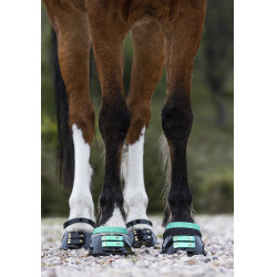 Conjunto de tiras frontais Scoot Boots Água-marinha Azul