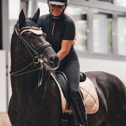 Almofada de Selim Dressage Night Collection Back On Track Champanhe Bege