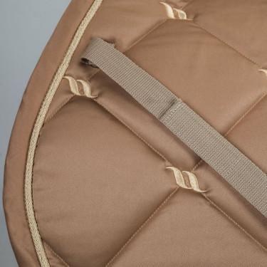 Almofada de Selim Dressage Night Collection Back On Track Nougat Castanho
