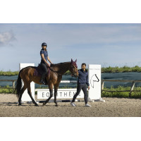 Casaco impermeável Equithème Hugo Azul-marinho Casaco impermeável Equithème Hugo Azul-marinho