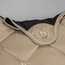 Touca para cavalo Night Collection Back On Track Champanhe Bege
