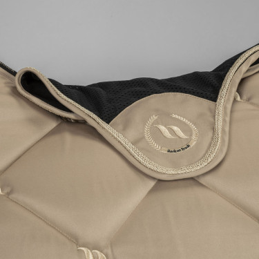 Touca para cavalo Night Collection Back On Track Champanhe Bege