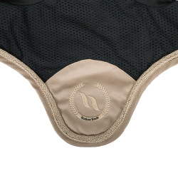 Touca para cavalo Night Collection Back On Track Champanhe Bege