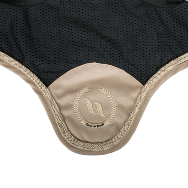Touca para cavalo Night Collection Back On Track Champanhe Bege