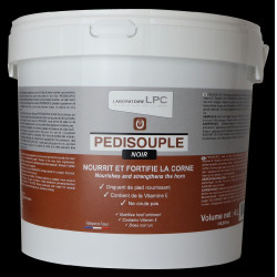 Cuidado do casco LPC Pedisouple preto