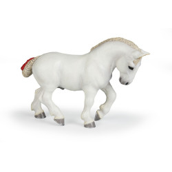 Percheron branco Papo Percheron branco Papo