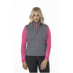 Colete leve sem mangas LeMieux Nova Cinza carbono Cinzento Colete leve sem mangas LeMieux Nova Cinza carbono Cinzento