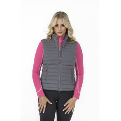 Colete leve sem mangas LeMieux Nova Cinza carbono Cinzento Colete leve sem mangas LeMieux Nova Cinza carbono Cinzento