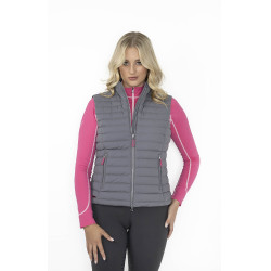 Colete leve sem mangas LeMieux Nova Cinza carbono Cinzento Colete leve sem mangas LeMieux Nova Cinza carbono Cinzento