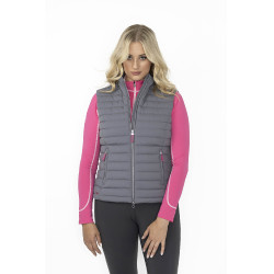 Colete leve sem mangas LeMieux Nova Cinza carbono Cinzento Colete leve sem mangas LeMieux Nova Cinza carbono Cinzento