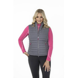 Colete leve sem mangas LeMieux Nova Cinza carbono Cinzento Colete leve sem mangas LeMieux Nova Cinza carbono Cinzento