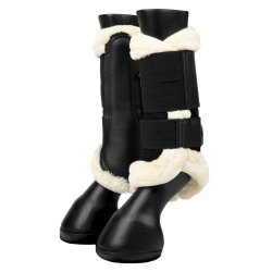 Guarnições fechadas de lã LeMieux Edge Mesh Preto / natural