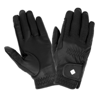 Luvas de equitação em couro Classic LeMieux Preto Luvas de equitação em couro Classic LeMieux Preto