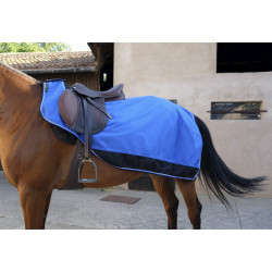 Cobre-rins Equithème Tyrex 1200 D forrado com polar Cobre-rins Equithème Tyrex 1200 D forrado com polar