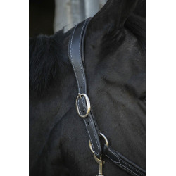 Caveira de couro Pénélope Point Sellier Preto Caveira de couro Pénélope Point Sellier Preto