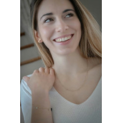 Pulseira Pénélope Eugénie dourada