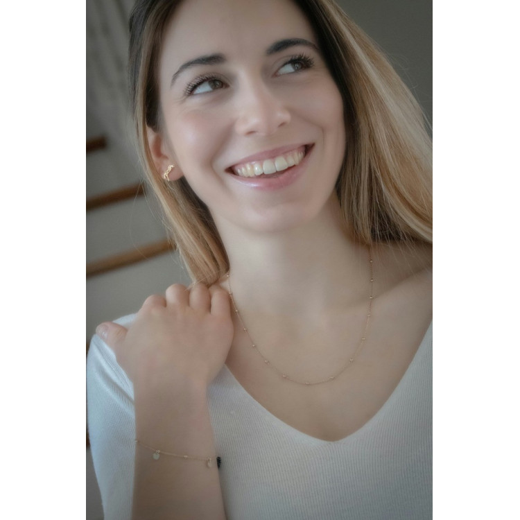 Pulseira Pénélope Eugénie dourada