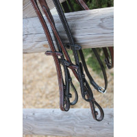 Rênes Pénélope Caoutchouc Havane Rênes Pénélope Caoutchouc Havane