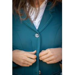 Casaco de competição Pénélope Paris Air Soft Azul petróleo