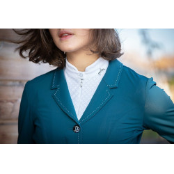 Casaco de competição Pénélope Paris Air Soft Azul petróleo