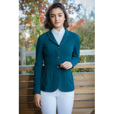 Casaco de competição Pénélope Paris Air Soft Azul petróleo