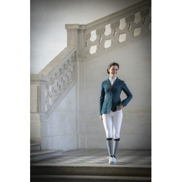 Casaco de competição Pénélope Paris Air Soft Azul petróleo