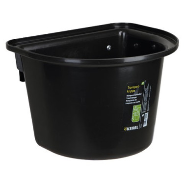 Comedouro removível Kerbl Preto