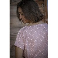 T-shirt Pénélope Poppy Branco sujo T-shirt Pénélope Poppy Branco sujo