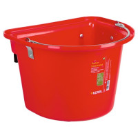 Balde comedouro Kerbl Vermelho