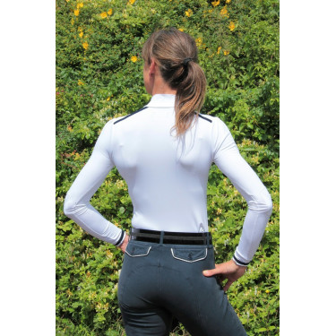Polo de competição Pénélope Bruges de mangas compridas Polo de competição Pénélope Bruges de mangas compridas