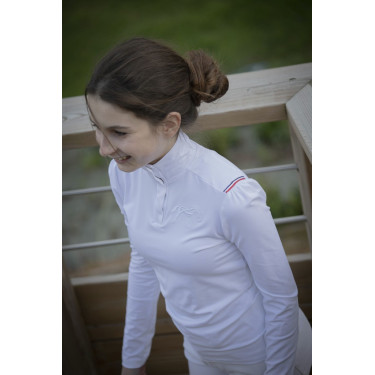 Polo de competição Pénélope Bruges de mangas compridas Polo de competição Pénélope Bruges de mangas compridas
