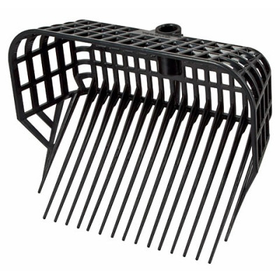 Tête de fourche à copeaux Maxi Kerbl Noir
