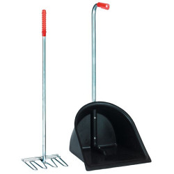 Pá e Ancinho para Estrume Mistboy 75 Cm Kerbl Pá e Ancinho para Estrume Mistboy 75 Cm Kerbl