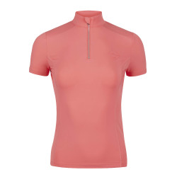 Roupa interior técnica LeMieux ActiveWear de mangas curtas Papaia Rosa