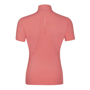 Roupa interior técnica LeMieux ActiveWear de mangas curtas Papaia Rosa