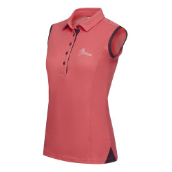 Polo sem mangas My LeMieux Papaia Rosa