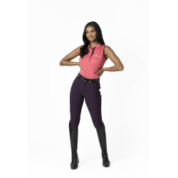 Polo sem mangas My LeMieux Papaia Rosa