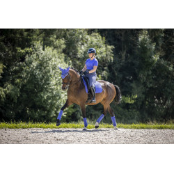 Tapete LeMieux Suede Dressage Square Bluebell Azul Tapete LeMieux Suede Dressage Square Bluebell Azul