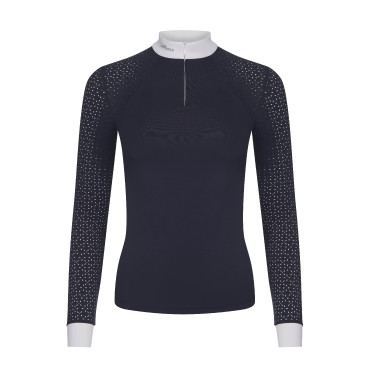 Camisa de competição LeMieux Olivia de mangas compridas Camisa de competição LeMieux Olivia de mangas compridas