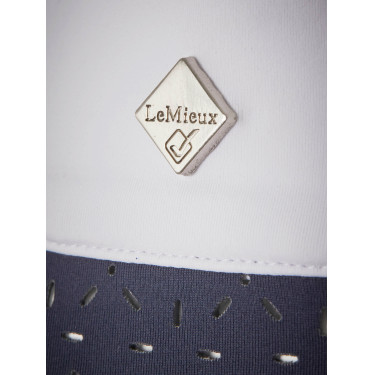 Pólo de competição LeMieux Olivia de mangas curtas Azul-marinho