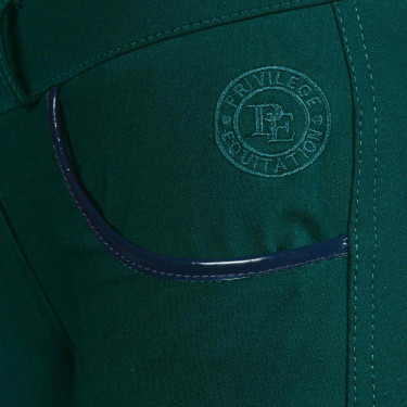 Calça Parence feminina Flags & Cup Verde floresta Calça Parence feminina Flags & Cup Verde floresta