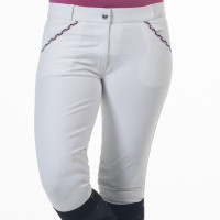 Calça Flags & Cup Mendoza júnior Branco