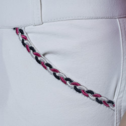 Calça Flags & Cup Mendoza júnior Branco