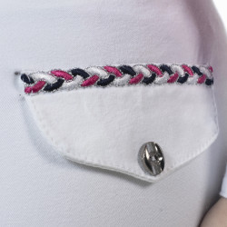 Calça Flags & Cup Mendoza júnior Branco