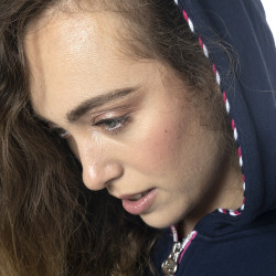 Casaco com zíper feminino Obera Flags & Cup Azul-marinho