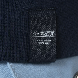 Casaco com zíper feminino Obera Flags & Cup Azul-marinho